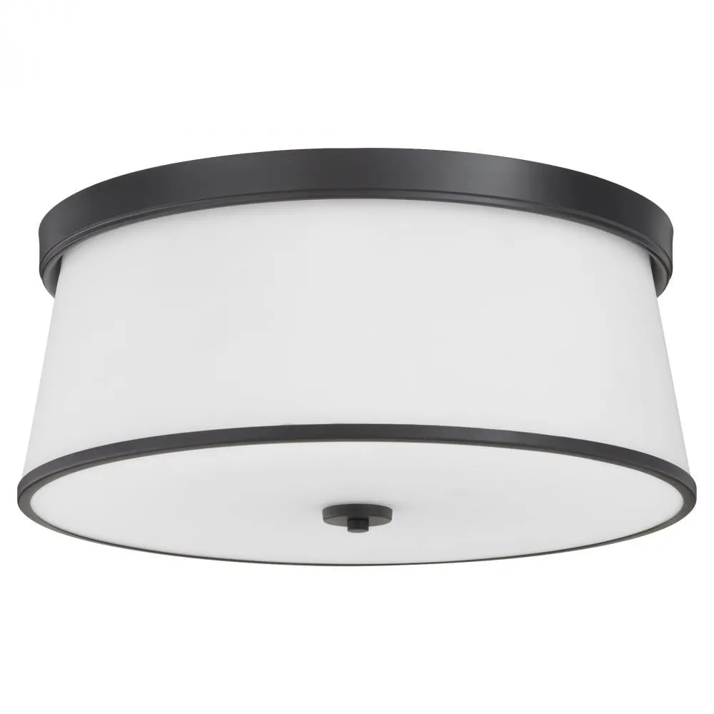 Quorum International WALLINGER 3203-20-59 Flush Mount - Matte Black