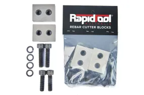 Rapid Tool ERC-25 Rebar Cutter Replacement Cutter Block Kit