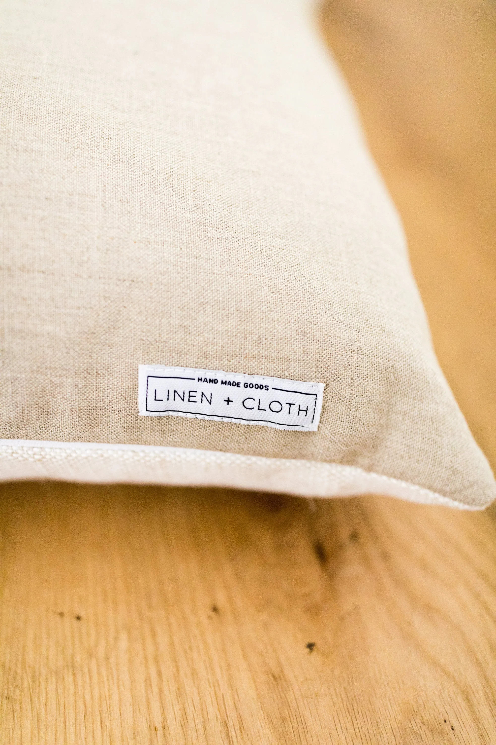 READY TO SHIP Designer Clay McLaurin Dash Pillow Cover in Jet