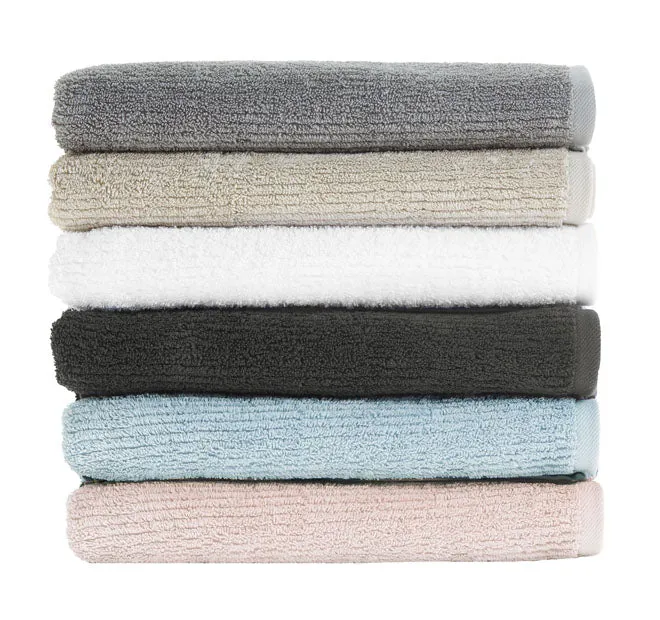 Reed 550GSM Cotton Bath Towel Range Charcoal