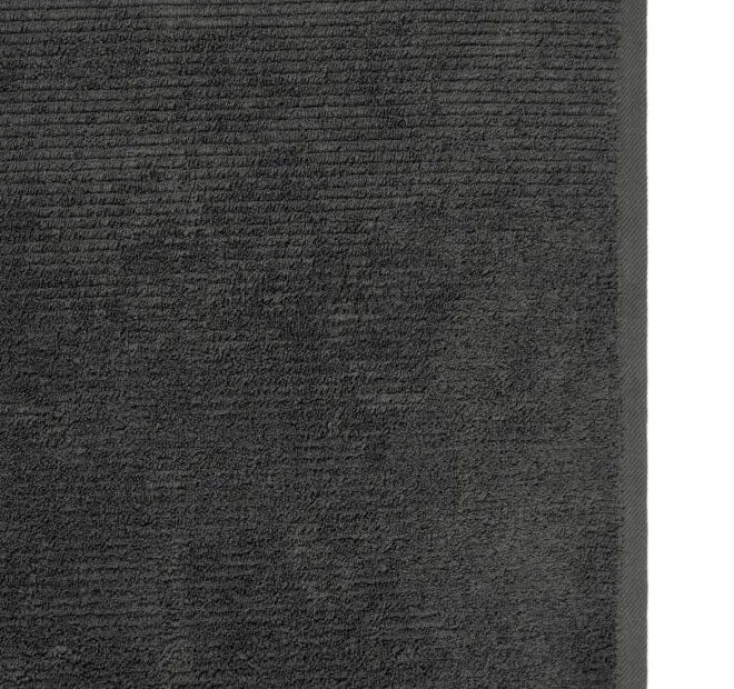 Reed 550GSM Cotton Bath Towel Range Charcoal