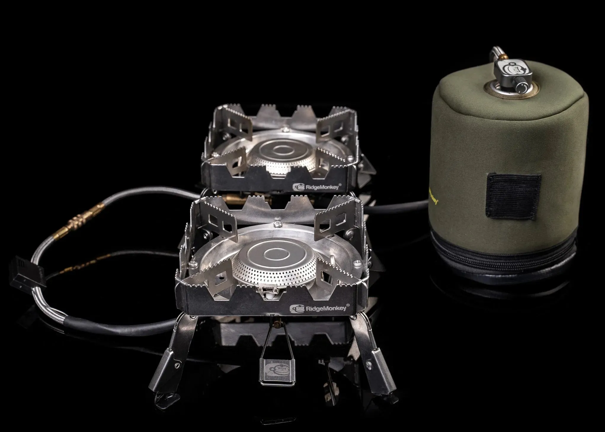 Ridge Monkey Quad connect stove full kit