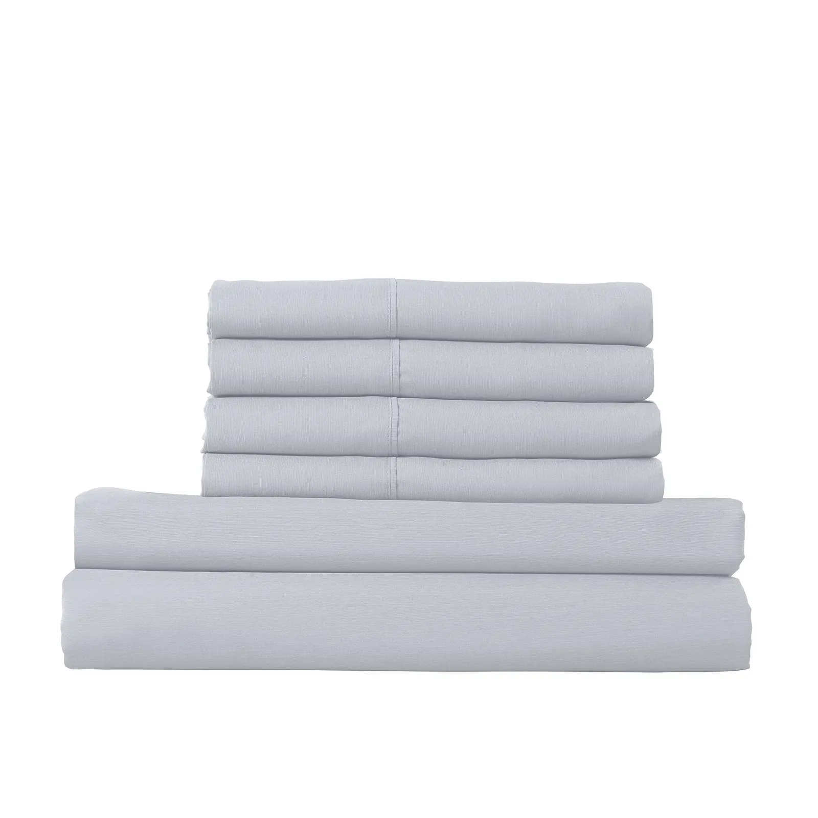 Royal Comfort 1500 Thread Count 6 Piece Cotton Rich Bedroom Collection Set Queen Indigo