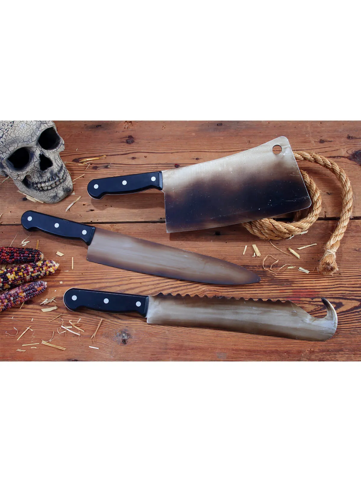 Rusty Butcher Knives 3 Asst (31 cm)