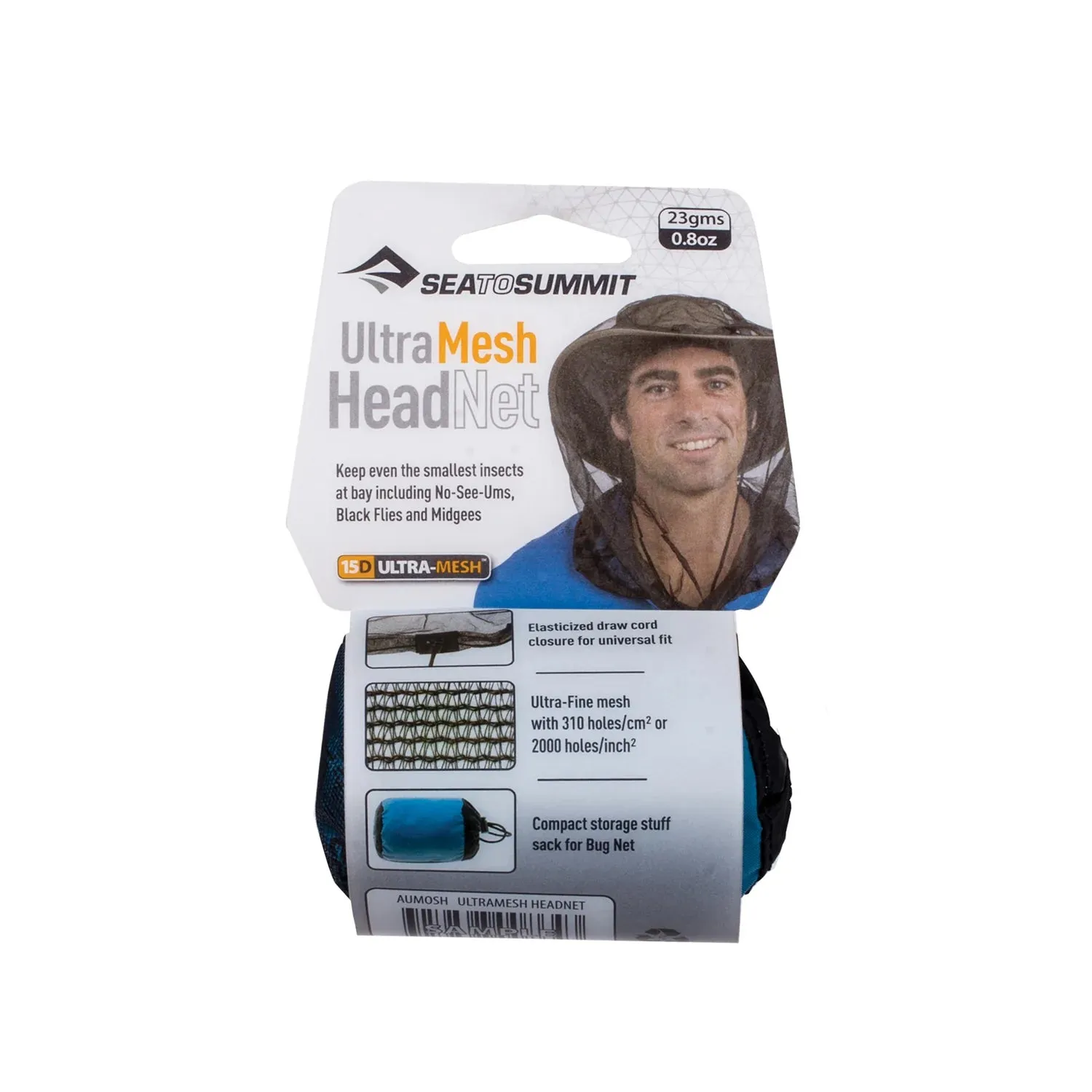 Sea to Summit Ultra-Fine Mesh Mosquito Head Net