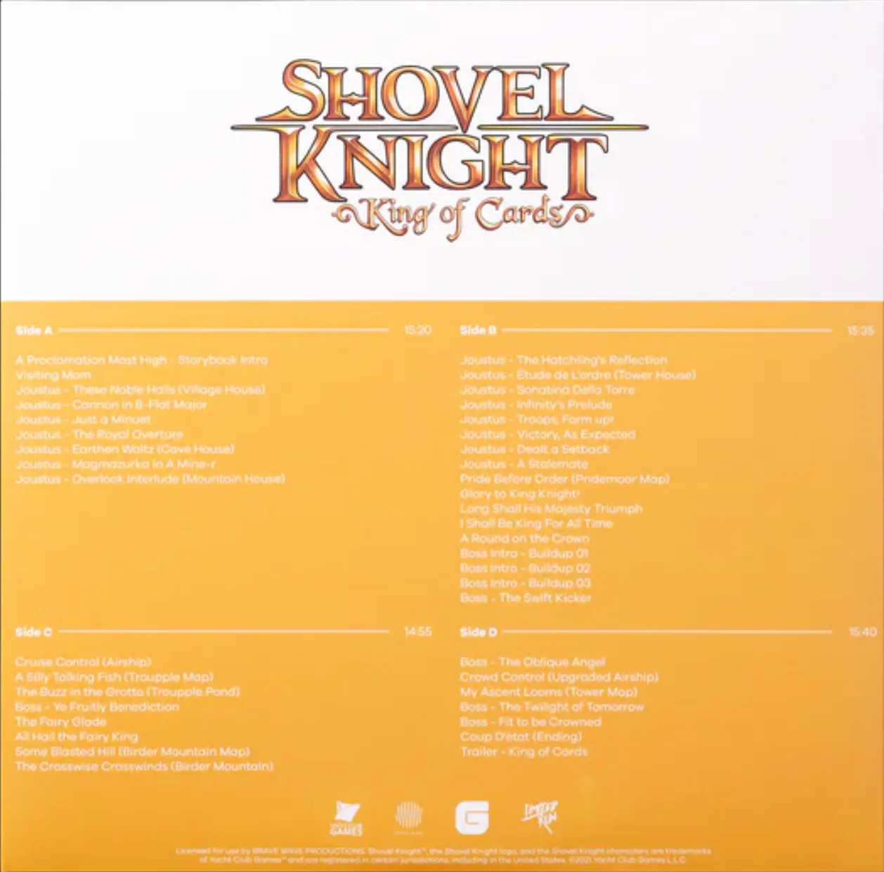 Shovel Knight: King of Cards   Showdown The Definitive Vinyl Soundtrack (Signed)