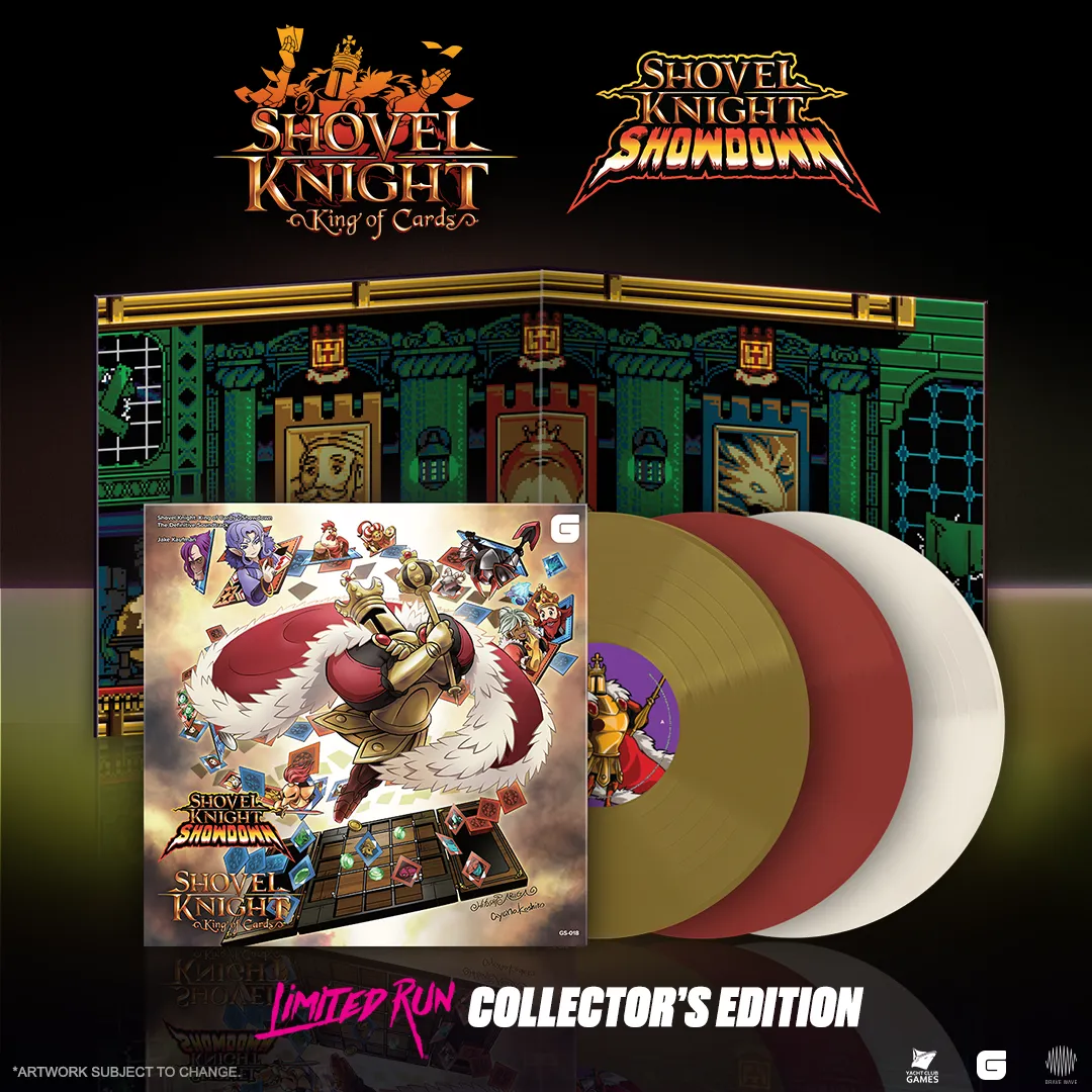 Shovel Knight: King of Cards   Showdown The Definitive Vinyl Soundtrack (Signed)