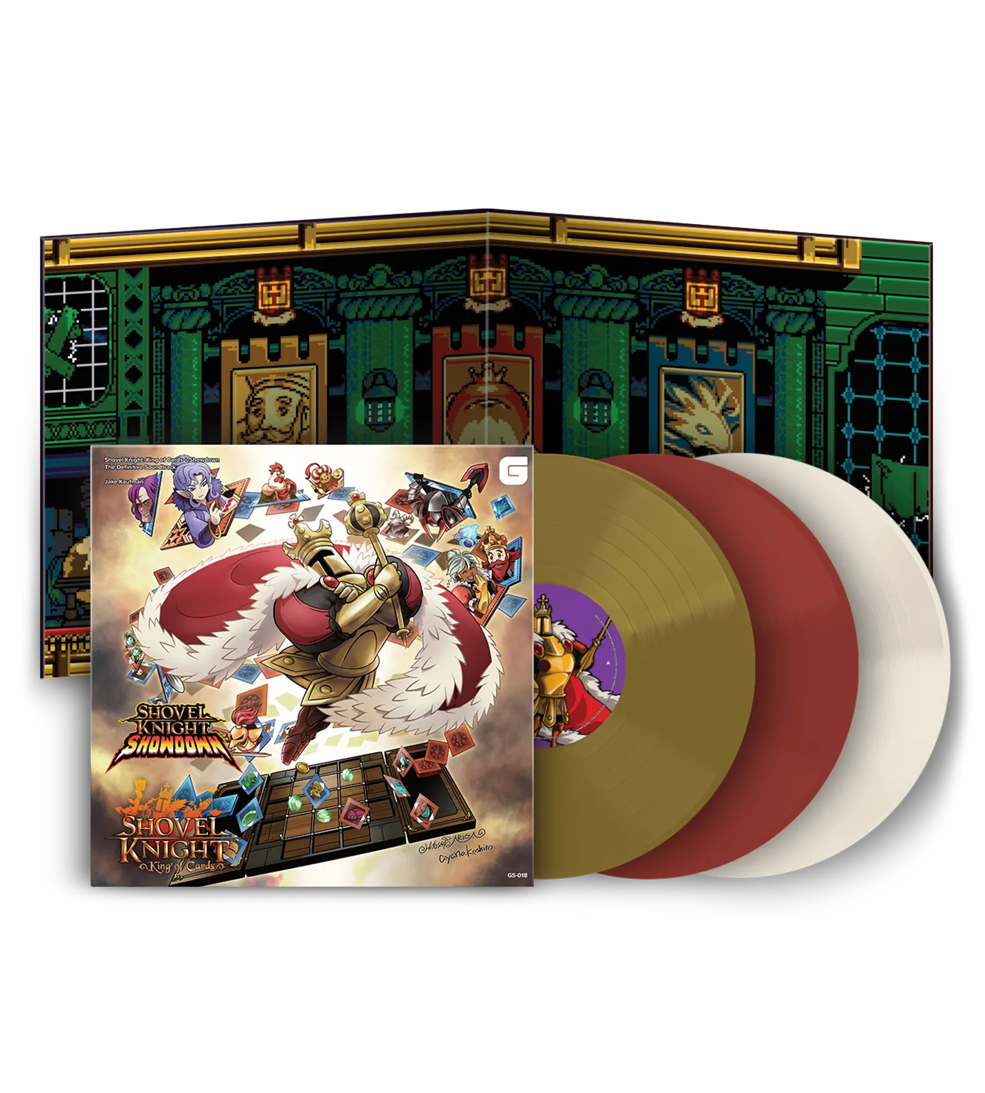 Shovel Knight: King of Cards   Showdown The Definitive Vinyl Soundtrack (Signed)