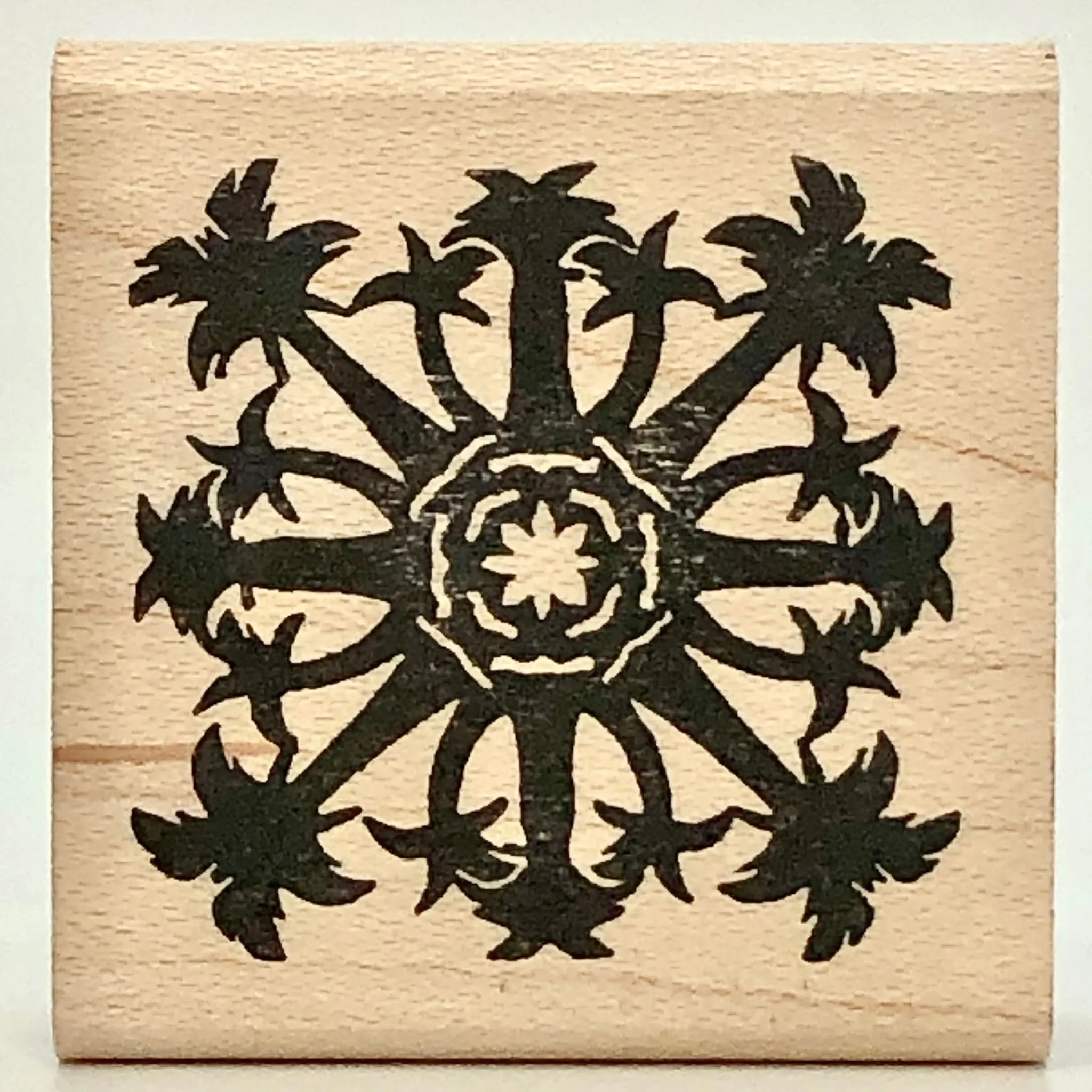 Small Palm Quilt Stamp