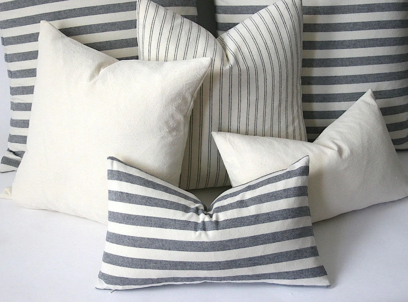 Solid Cream Pillow cover / Plain Ivory pillow / Solid Pillow Case / White Decor / Machine Washable Pillow Cover