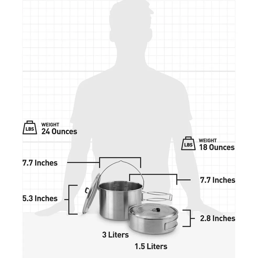 Solo Stove 2 Pot Set