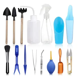 Songziming 15 Pcs Succulent Plant Tools Set