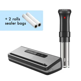 Sous Vide Starter Kit with Vacuum Sealer