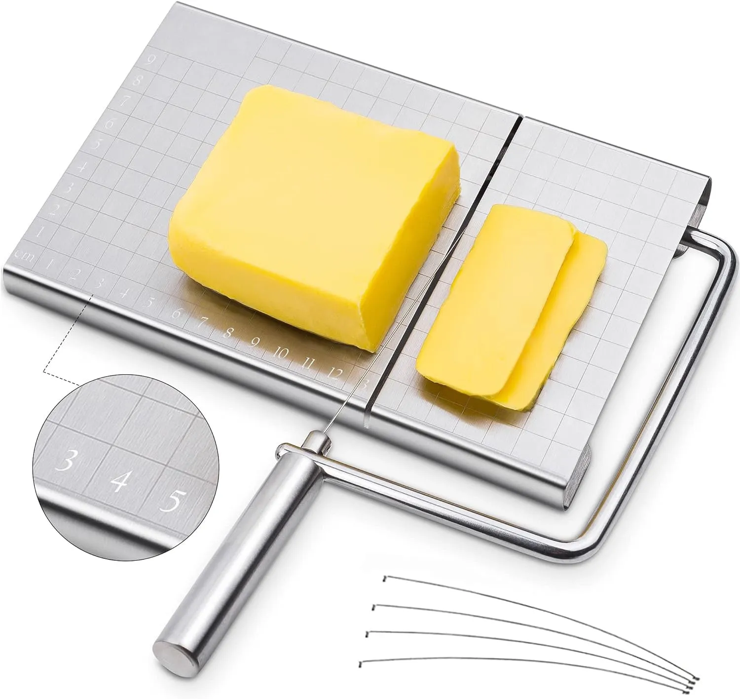 Stainless Steel Cheese and Butter Slicer