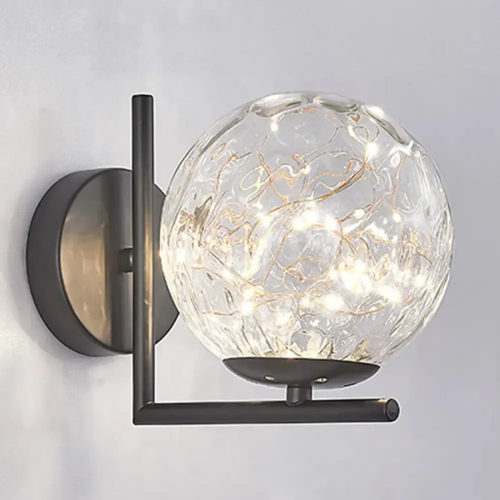 Star Light Wall Sconce: 1-Head Ambient Lighting for Bedroom