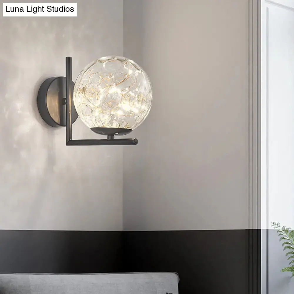 Star Light Wall Sconce: 1-Head Ambient Lighting for Bedroom