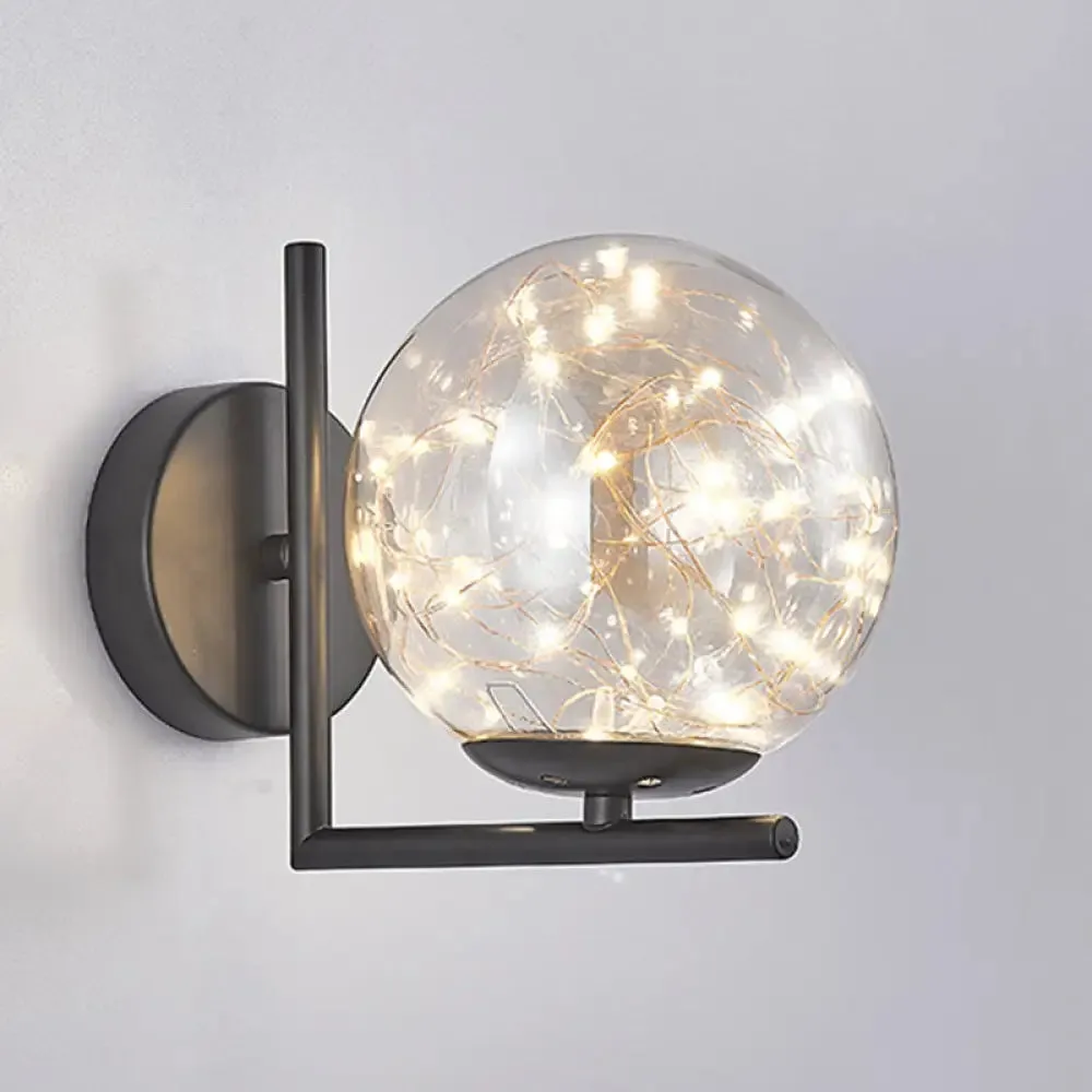 Star Light Wall Sconce: 1-Head Ambient Lighting for Bedroom