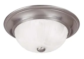 STELLA FLUSH CEILING MOUNT, SATIN NICKEL