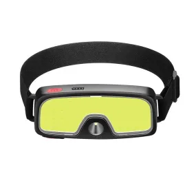 Super bright headlamp strong light waterproof plastic headlamp type rechargeable COB flood diffused outdoor led lighting