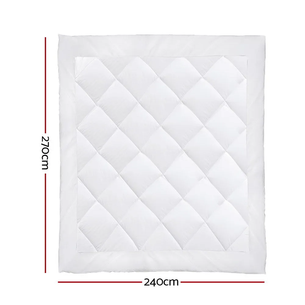 Super King 800GSM Microfibre Bamboo Microfiber Quilt