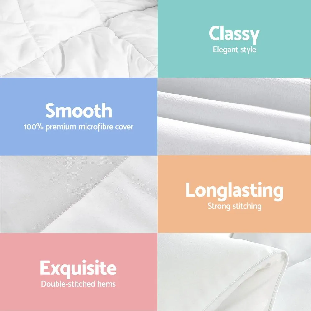 Super King Size 400GSM Microfibre Quilt