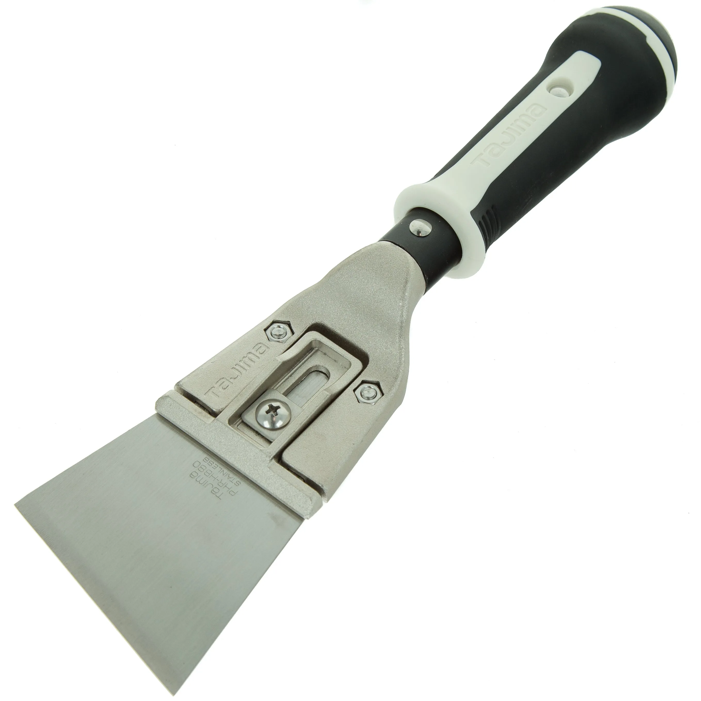 Tajima Scrape-Rite Solid-Core Scraper with a Heavy Duty Handle with Thick Rigid 80MM Blade 285MM