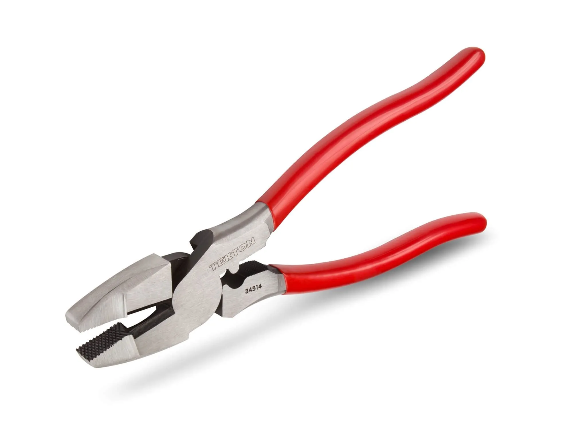 TEKTON 34514 9-1/2-Inch High-Leverage Lineman's Pliers