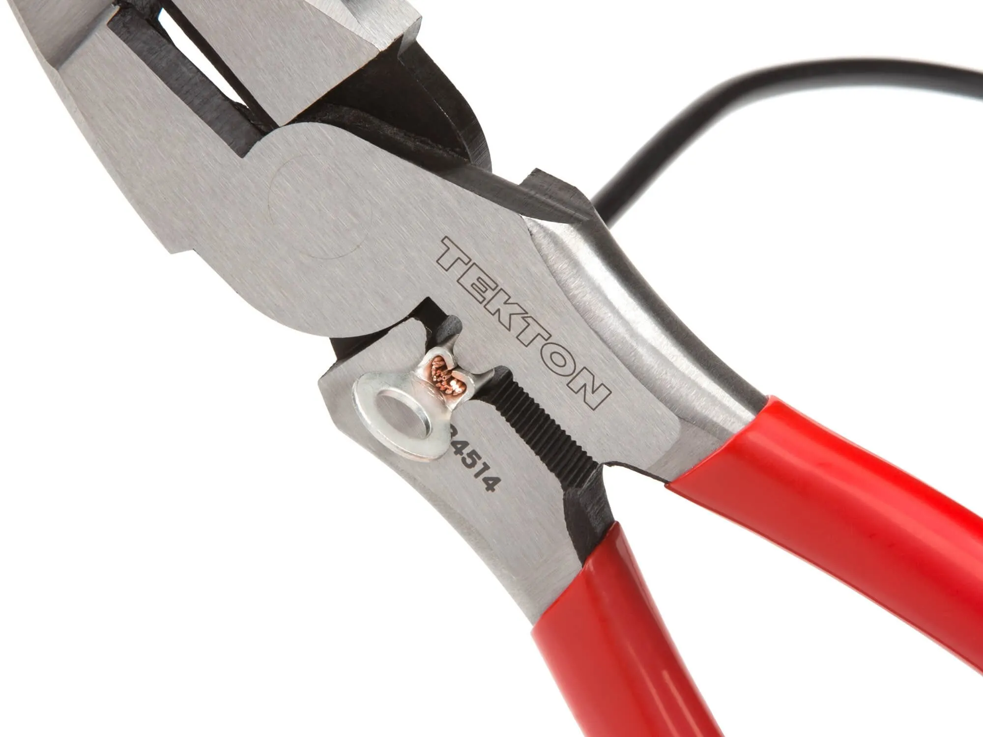 TEKTON 34514 9-1/2-Inch High-Leverage Lineman's Pliers