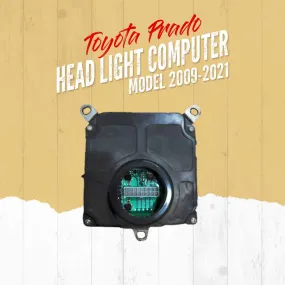 Toyota Prado Head Light Computer Model 2009-2021 - Prado Computer For Head Light / Head Lamp