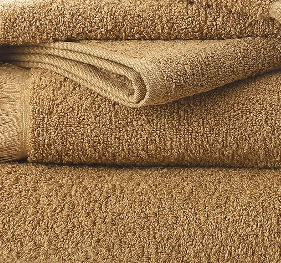 Tusca 700GSM Cotton Bath Towel Range Amber