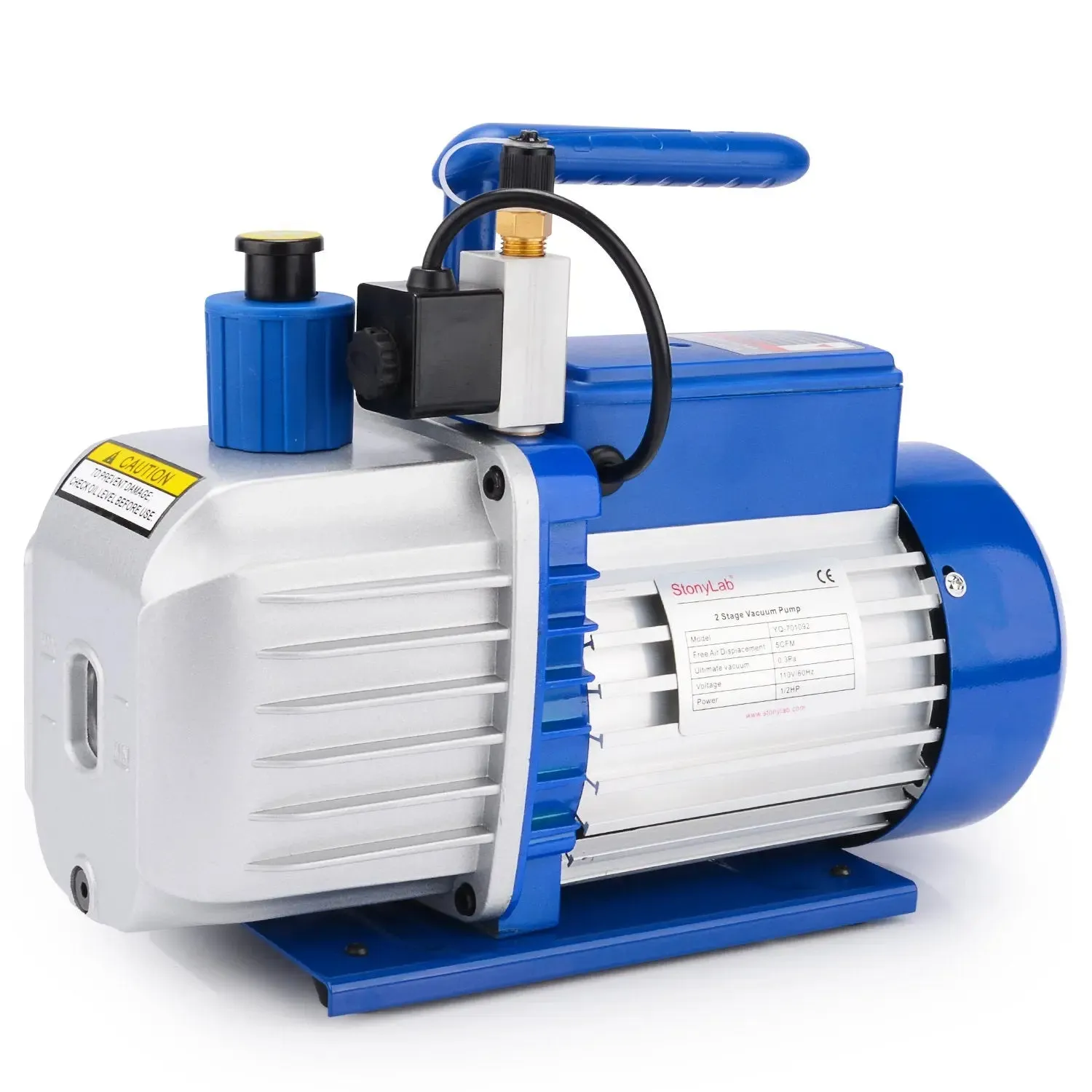 Two-Stage Rotary Vane Vacuum Pump, 10-15 Pa, 142 L/min