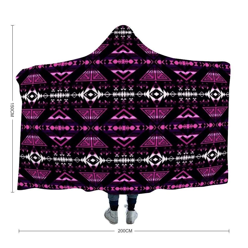 Upstream Expedition Moonlight Shadows Hooded Blanket