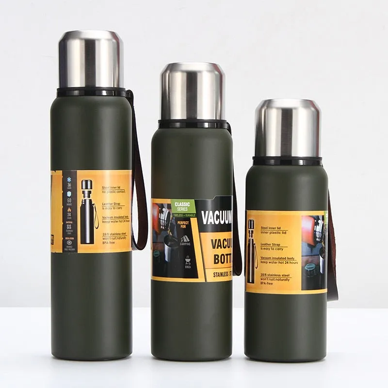 Vacuum Outdoor Thermos Flasks Insulated Bottle