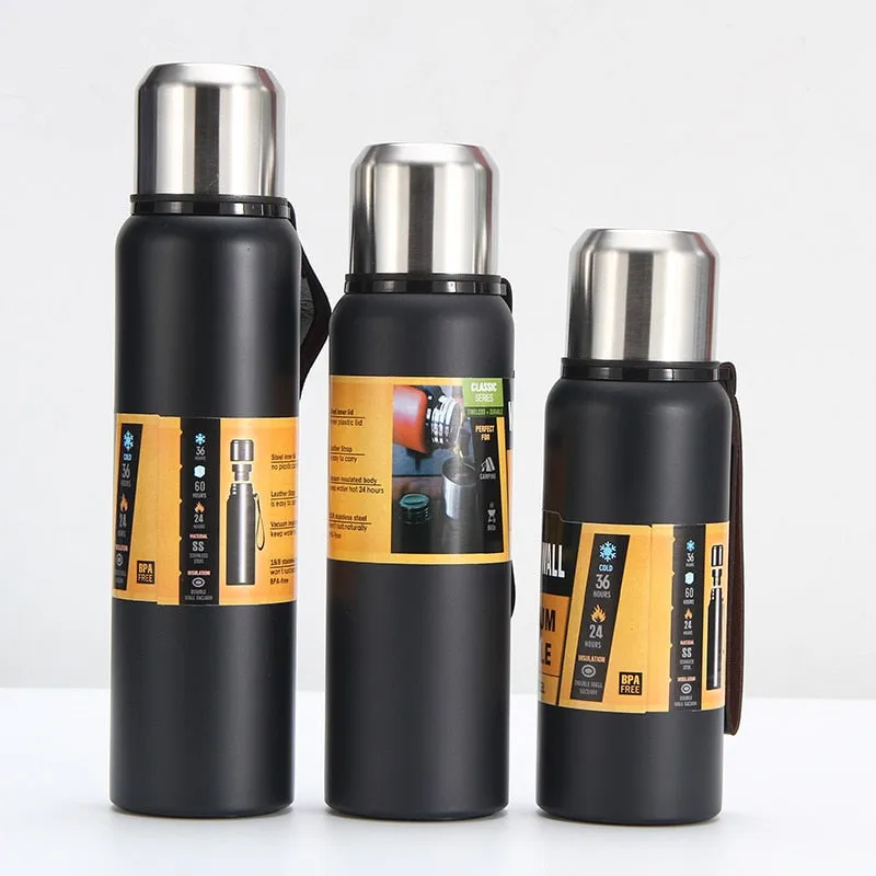 Vacuum Outdoor Thermos Flasks Insulated Bottle