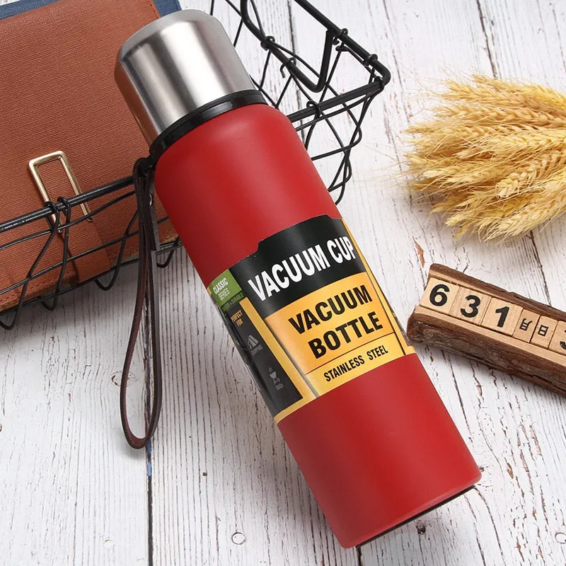 Vacuum Outdoor Thermos Flasks Insulated Bottle