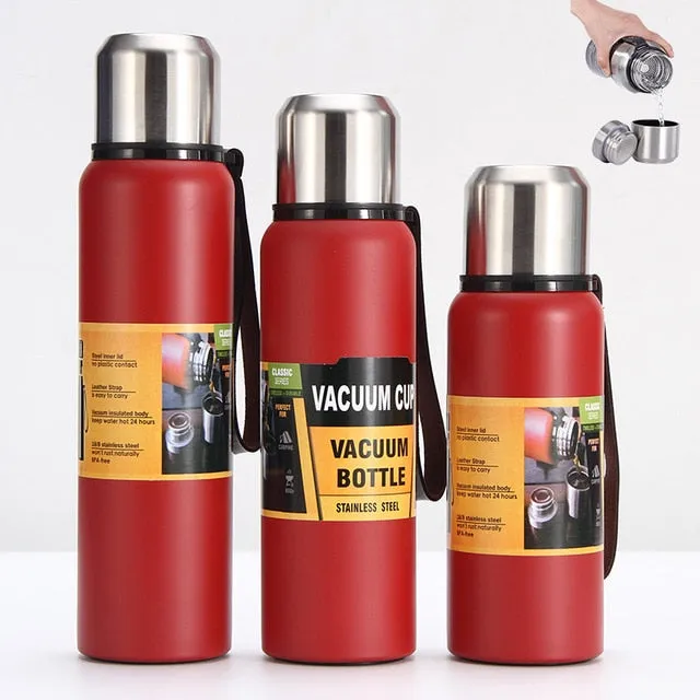 Vacuum Outdoor Thermos Flasks Insulated Bottle