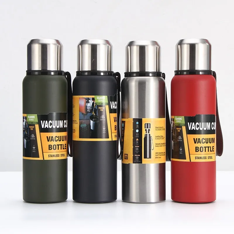 Vacuum Outdoor Thermos Flasks Insulated Bottle