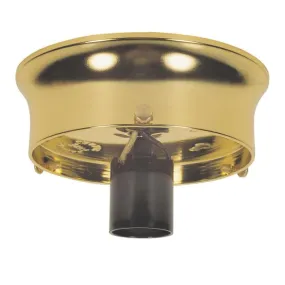 Westinghouse 7023000 3 1/4 Inch Glass Shade Holder Kit Brass Finish