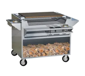 WOOD STONE WS-SFB-34 Charbroiler 34 Inch with Cast Iron Grates