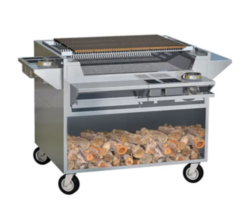 WOOD STONE WS-SFB-34 Charbroiler 34 Inch with Cast Iron Grates