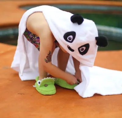 Yikes Twins - Panda Hooded Towel