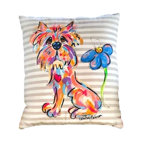 Yorkie Terrier Pillow