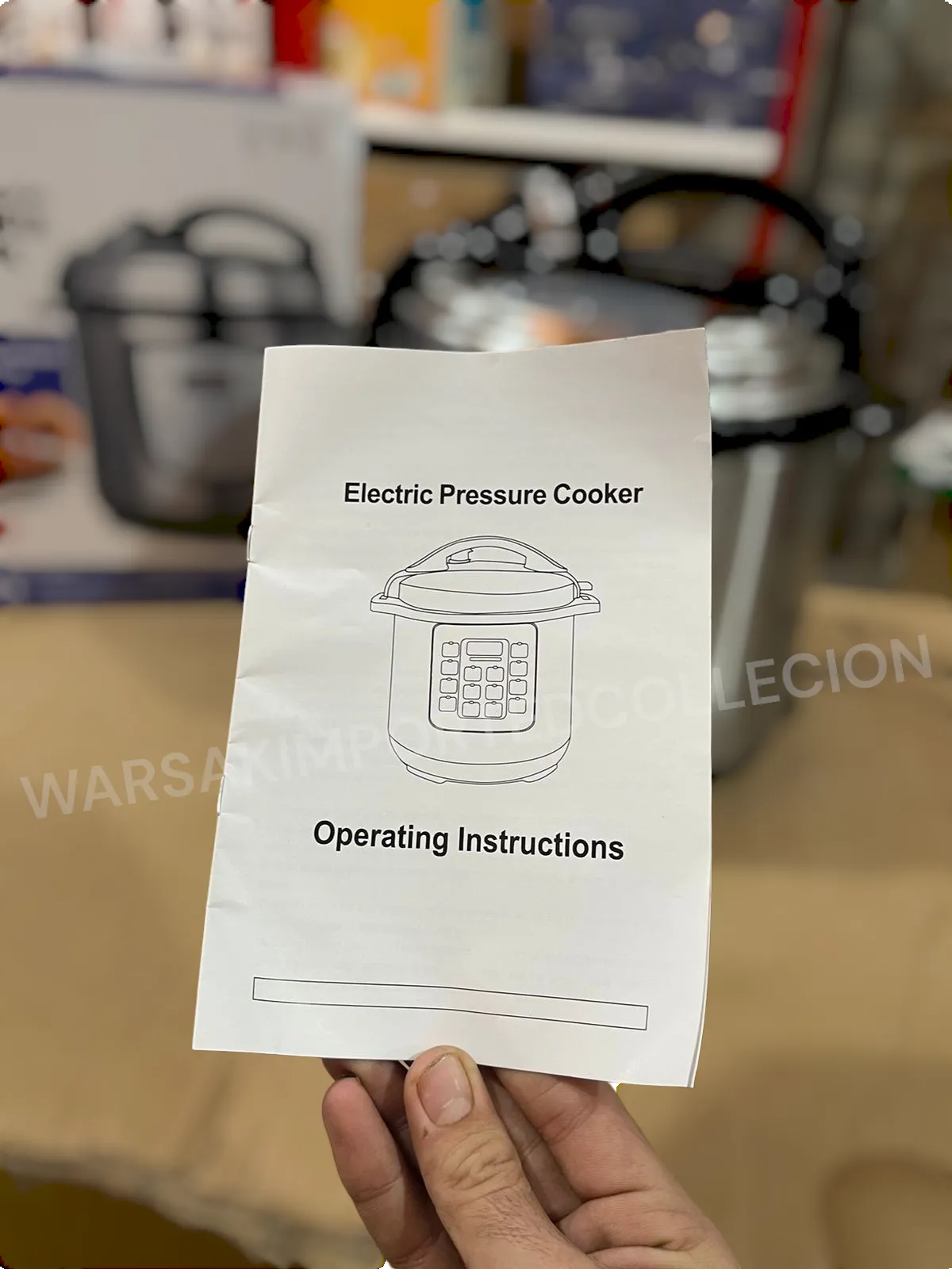 ZAICON USA ELECTRIC PRESSURE COOKER 5.7L